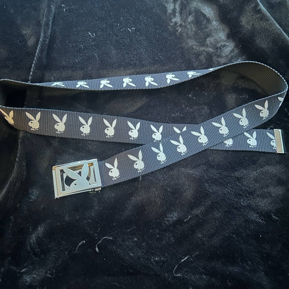 Playboy Black and White Belt